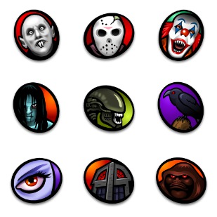 Bride of Macabre icon sets preview