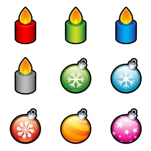 Christmas XP icon sets preview