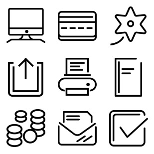 Ingen icon sets preview