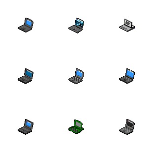 Apple Portables icon sets preview