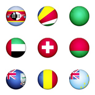 World Flag icon sets preview