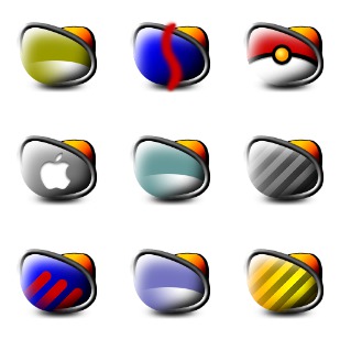 Yosemite X icon sets preview