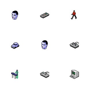 Computer World icon sets preview