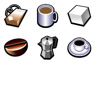 Coffee And Tea icon sets preview