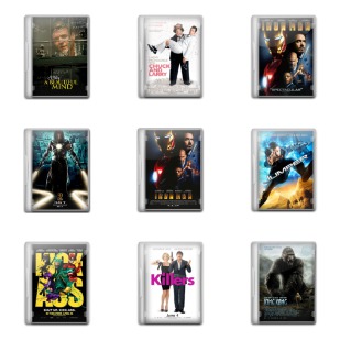 Movie Pack 5 icon sets preview