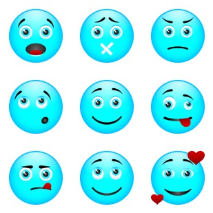 Smiley icon sets preview