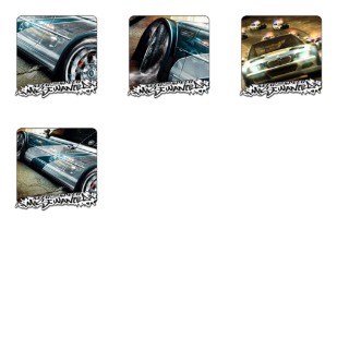 NFS Most Wanted icon sets preview