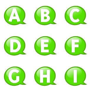 Speech Balloon Green icon sets preview