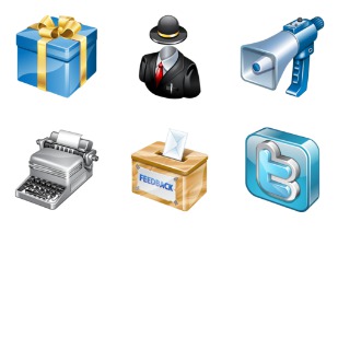 Real Vista Web icon sets preview