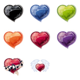 Valentine icon sets preview