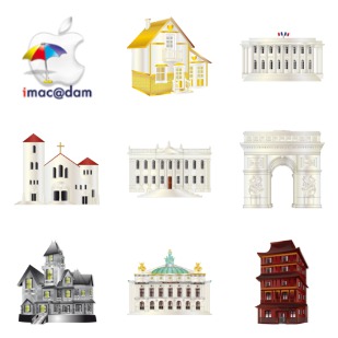 Les 12 Maisons icon sets preview