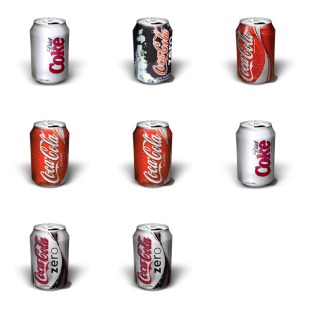 Coca Cola icon sets preview