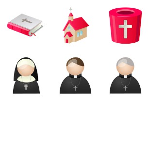 Religion People icon sets preview