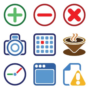 Simplicity icon sets preview