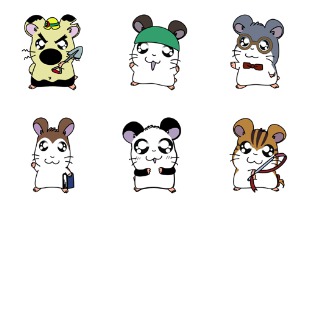 Hamtaro2 icon sets preview