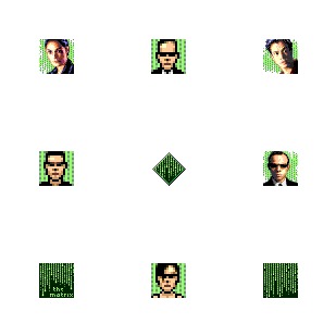 The Matrix icon sets preview