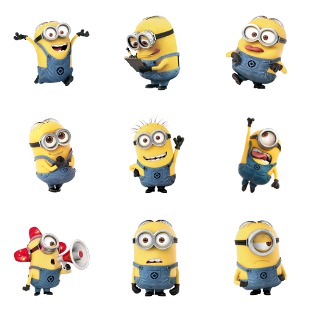 Despicable me 2 minions icon sets preview