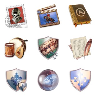 The Lords Applications icon sets preview