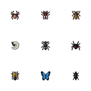 Arthropod icon sets preview