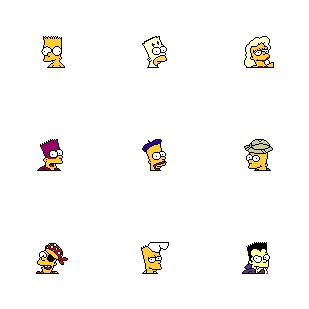 Simpsons Vol. 02 icon sets preview