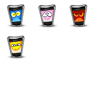 iPhone Toon icon sets preview