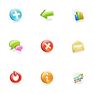 Web Application icon sets preview