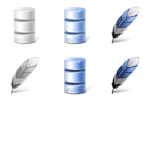 Database Filter icon sets preview