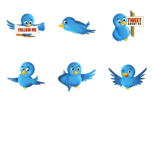 Twitter Bird icon sets preview