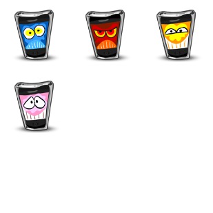 iPhone Toon icon sets preview