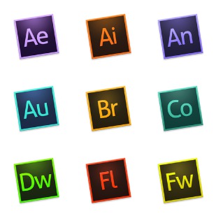 Adobe CC Tilt icon sets preview