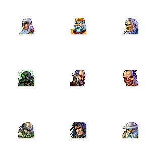 Myth II: Soulblighter icon sets preview