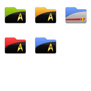 Refresh Trek icon sets preview