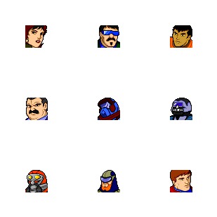 M.A.S.K. icon sets preview