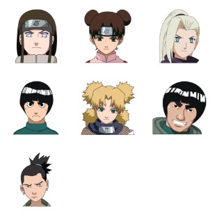 Naruto Vol. 2 icon sets preview