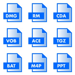 file extension icon sets preview