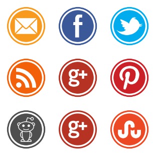 New Social Media icon sets preview