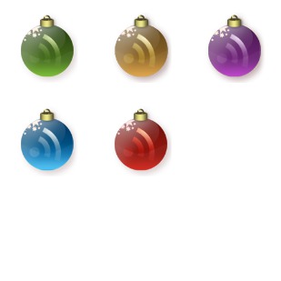 Christmas Feed icon sets preview