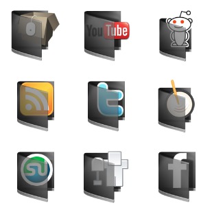 Folder Style icon sets preview