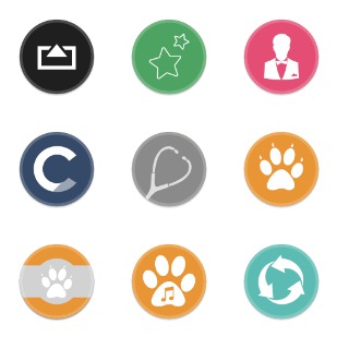 Button UI - Requests #7 icon sets preview