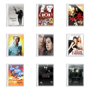 Movie DVD Cases icon sets preview