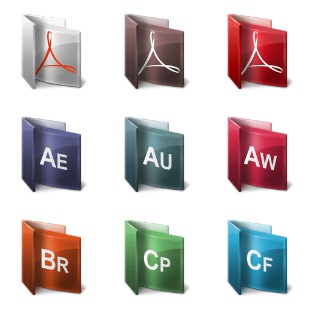 Adobe Folders icon sets preview