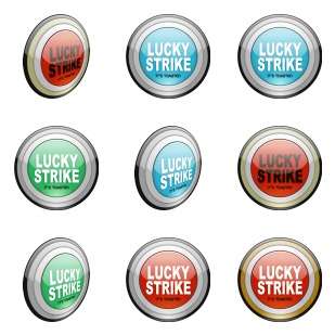 Lucky Strike icon sets preview