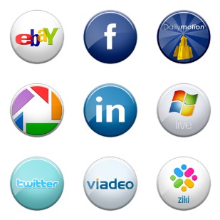 Web 2.0 icon sets preview