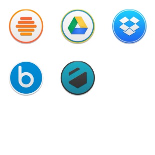 Cloud App icon sets preview