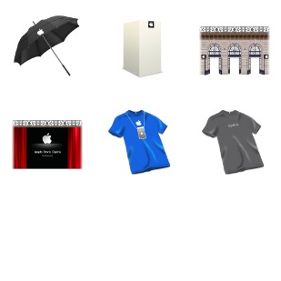 Apple Store icon sets preview