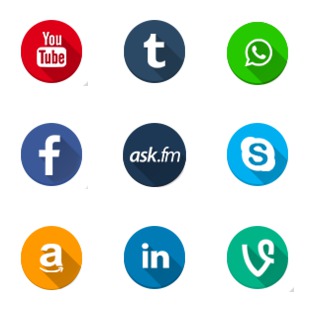 Social Cemre Ksdmr icon sets preview