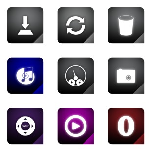 Smooth set icon sets preview