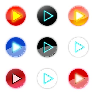 Media Player icon sets preview