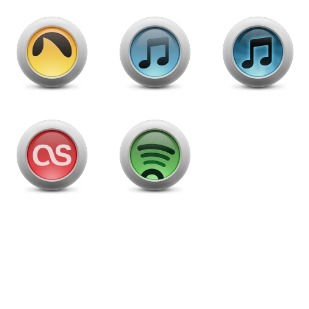 iTunes X and Extras icon sets preview