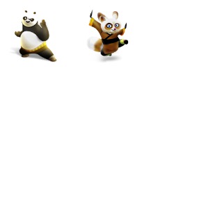 Kung Fu Panda icon sets preview